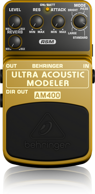 Behringer AM400 เอฟเฟ็คกีตาร์ Ultra Acoustic Modeler