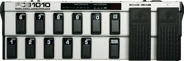 Behringer FCB1010 ฟุตมิดี้ Ultra-Flexible MIDI Foot Controller