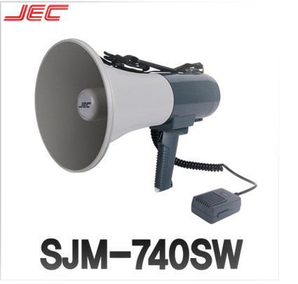 JEC SJM-740SW โทรโข่ง เม็กกาโฟน Megaphone 35W MIC, SIREN & WHISTLE
