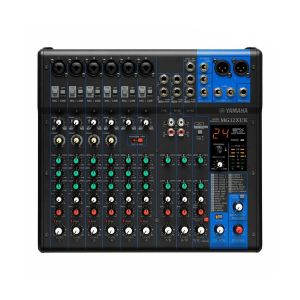 YAMAHA MG12XUK 12-Channel Mixing Console: Max. 6 Mic / 12 Line Inputs (6 mono + 3 stereo) / 1 Stereo Bus / 1 AUX (incl. FX)