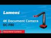 DC-F80 Ladibug 4K Mechanical Arm Document Camera | Lumens