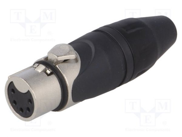 Amphenol AX5F AX Series, XLR 5 Pin, Female Cable