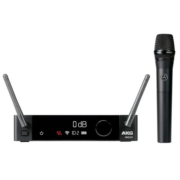 AKG DMS300 VOCAL SET | ชุดไมค์ลอย มือถือเดี่ยว สำหรับพูด ร้องเพลง ไมโครโฟนไร้สาย Microphone Set ชุดไมค์ลอย ระบบดิจิตอล 2.4 GHz