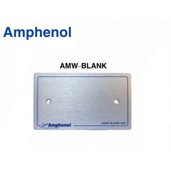 Amphenol AMW-BLANK Blank Plate