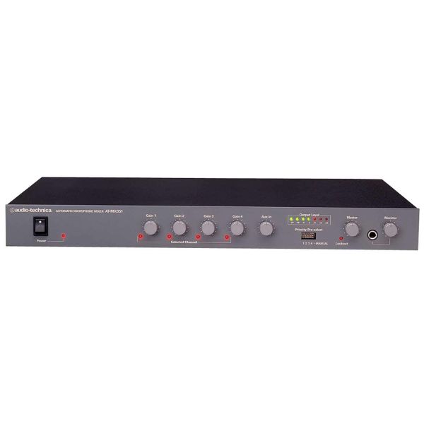 Audio-technica AT-MX351a | มิกเซอร์อัตโนมัติ 5 ช่องสัญญาณ Five-channel Automatic Mixer