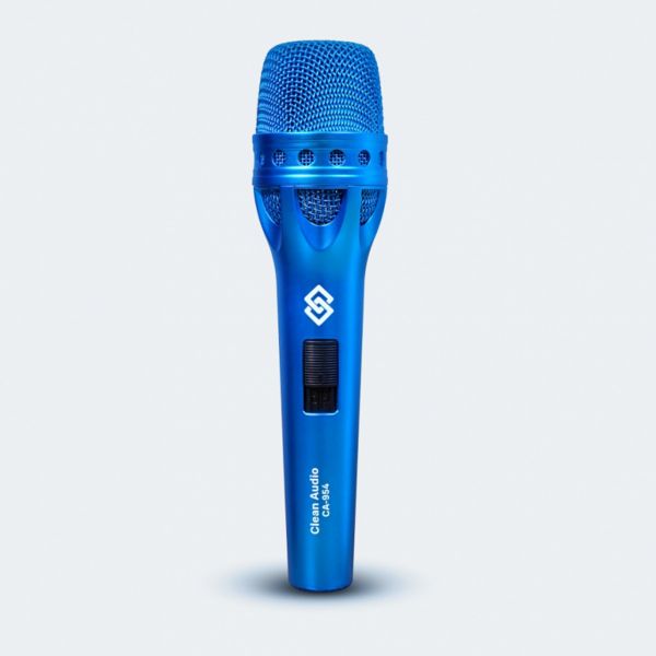 Clean Audio CA-954 BLUE ไมโครโฟนร้องเพลง