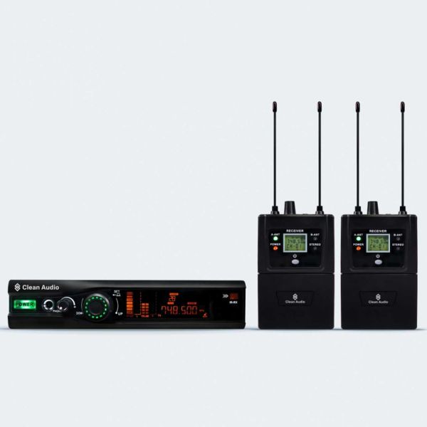 Clean Audio IEM 3 Twinชุดหูฟังมอนิเตอร์ไร้สายแบบคู่ Wireless inear monitor