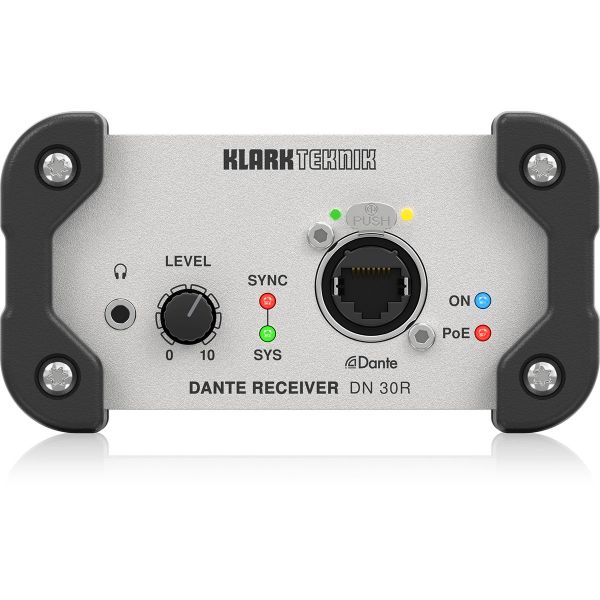 Klark Teknik DN 30R  ตัวรับสัญญาณเสียง แบบ 2 แชนแนล สำหรับ Dante Network
