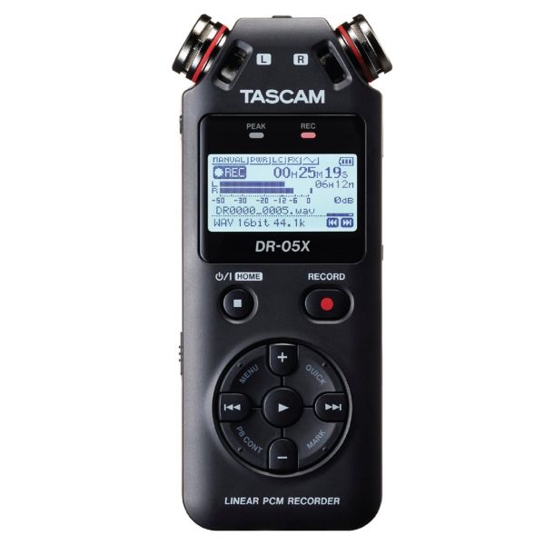 TASCAM DR-05X ชุดไมค์บันทึกเสียง ไมโครโพนสำหรับบันทึกเสียง