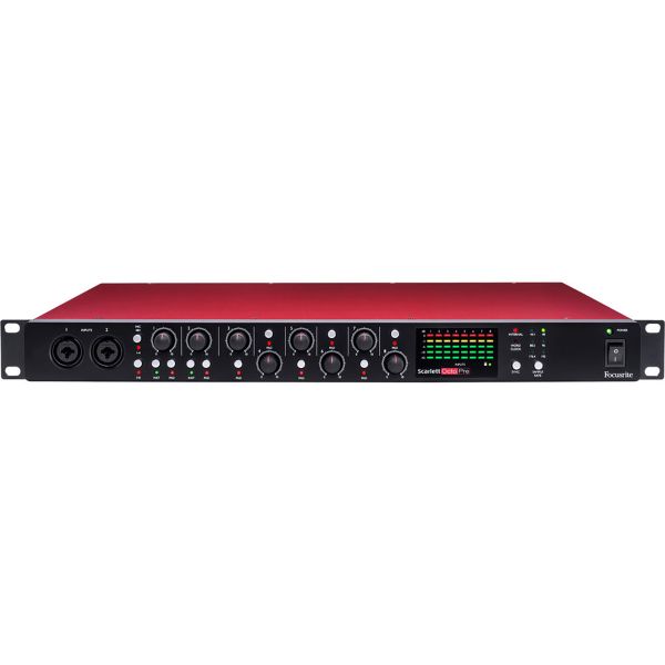 Focusrite Scarlett OctoPre  Preamplifier 8-channel Mic/Line , 24-bit/192kHz, with 8 line outputs and ADAT Outputs - Mac/PC