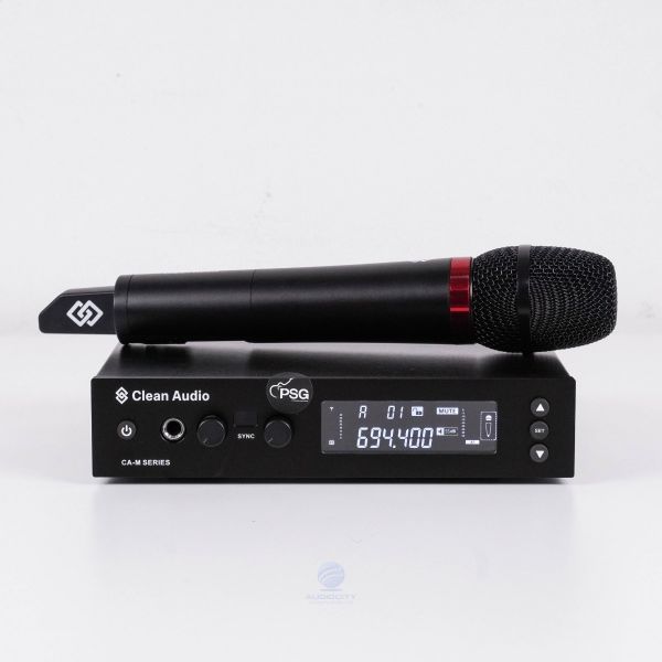 Clean Audio CA-M1-D 289 ไมโครโฟนไร้สายเดี่ยว ช่วงความถี่ 694-703 MHz และ 748-758 MHz