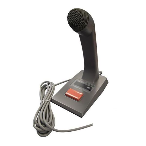 TOA PM-660U | ไมโครโฟนตั้งโต๊ะสำหรับประกาศ Desktop type dynamic microphone with cardioid polar pattern.