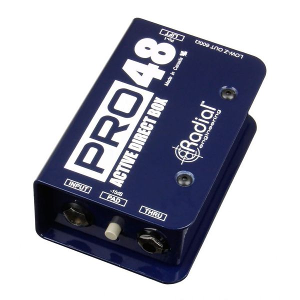 Radial Pro48 | ไดเร็คบ๊อกซ์ Active Direct Box