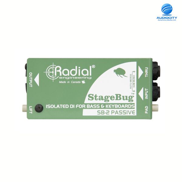 Radial StageBug SB-2  ไดเร็คบ๊อกซ์ passive DI