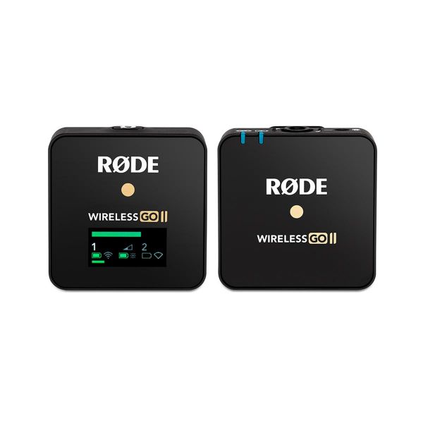 RODE Rode Wireless Go II single set  ชุดไมค์ไร้สายติดกล้อง ไมค์ติดกล้องไร้สาย ไมโครโฟนไร้สายพกพา Wireless System