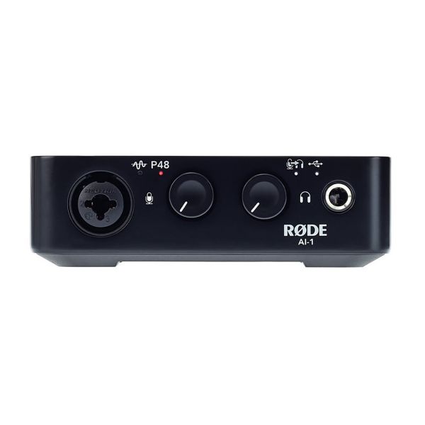 RODE AI1 | ออดิโออินเตอร์เฟส USB Audio Interface อุปกรณ์บันทึกเสียง ensure recording