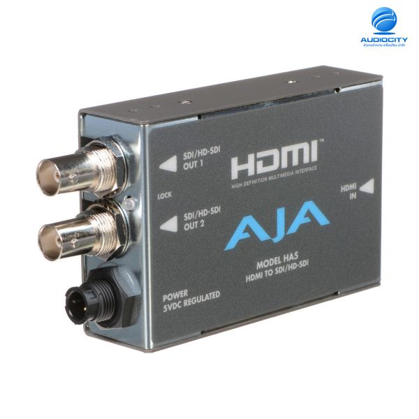 AJA HA5 เครื่องแปลงสัญญาณภาพและเสียง SD/HD-SDI Video and Audio Converter