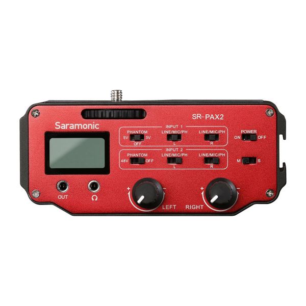 Saramonic SR PAX2 มิกเซอร์รวมเสียงไมโครโฟน TRS 3.5มม
