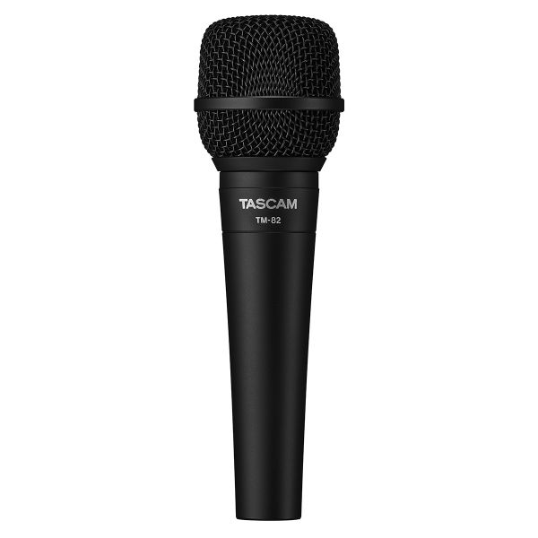 TASCAM TM-82 ไมโครโฟนแบบ Dynamic for Recording Stunning Vocals and Instruments