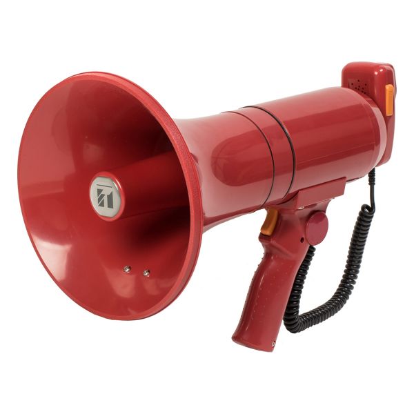 TOA ER-3215S AS  โทรโข่งชนิดสะพายพร้อมเสียงไซเรน สีแดง Hand Grip Type Megaphone 15W (Siren/Red)