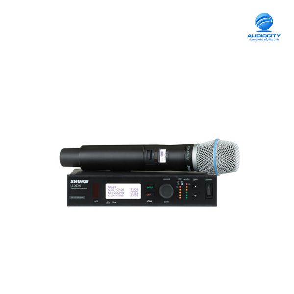 Shure ULX-D24/Beta 87A Digital Wireless Beta 87A Handheld Microphone System