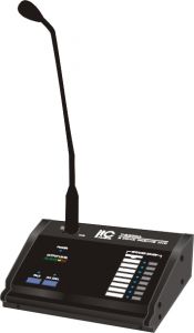 ITC Audio T-8000A ไมโครโฟนพร้อมปุ่มเลือกกระจายสัญญาณ สำหรับ T-8000