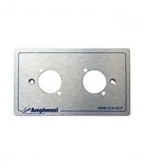 Amphenol AMW-XLR-002P Audio Outlet With XLR 2 Port