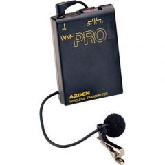 AZDEN WL/T-PRO | ไมโครโฟน Pro Series VHF Wireless Transmitter & Lapel Mic