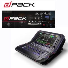 Allen & Heath Avantis solo+dPack มิกเซอร์ดิจิตอล 64 ชาแนล 42 บัส พร้อมจอสัมผัส 15.6 นิ้ว และ ซอฟต์แวร์ Upgrade Pack