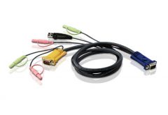 ATEN 2L-5302U | สาย USB KVM cable 1.8M with Audio Cable for CS1732A, CS1734A, CS1758