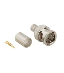 Amphenol S31-3066-75 | ขั้วต่อ BNC Crimp Plug for RG-6 Male (75 Ohms)