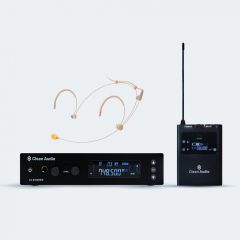 Clean Audio CA-M-1810-D ชุดไมค์ลอยสวมหัว คลื่นความถี่ 694-703 MHz 748-758 MHz