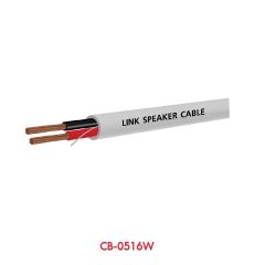 LINK CB-0516W | สายลำโพง 2x1.5mm 16 AWG (ราคาต่อม้วน 100 เมตร)