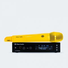 Clean Audio CA-M1-D 289 LIMITED MANGO YELLOW | ไมค์ลอยเดี่ยว คลื่น 694-703 MHz 748-758 MHz