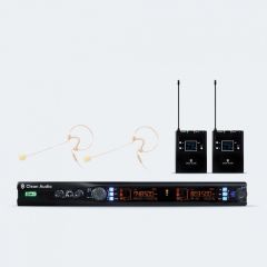 Clean Audio CA-M2 BODYPACK 1730 Ear Set ชุดไมค์ลอยคู่ ไมโครโฟนไร้สายแบบเกี่ยวคล้องหู