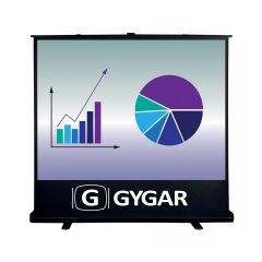 GYGAR POP UP SG P 80MW(4:3) จอโปรเจ็คเตอร์แบบตั้งพื้น ขนาด 80 นิ้ว