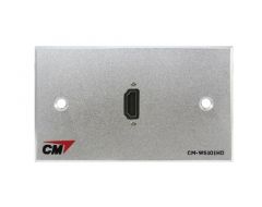 CM CM-W5101HDCB Audio Video Inlet / outlet Plate With HD MI Cable 20 cm , 1 Port Series 2  แผ่นติด HMDI แบบสายยาว 20 เซนติเมตร 1 ช่อง 