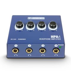 LD Systems HPA 4 แอมป์หูฟัง 4 CH