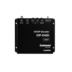 Lumens OIP-D40D  1G Decoder ให้สัญญาณวิดีโอคุณภาพสูง 1080p