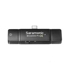 Saramonic Blink 500 Pro X ตัวรับสัญญาณ Dual-Channe ตัวเชื่อมต่อ Type-C