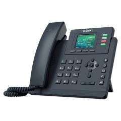 YEALINK SIP-T33G โทรศัพท์ไอพีจอสี Gigabit IP Phone พร้อม 2 Lines & HD voice รองรับ PoE
