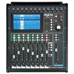 Studiomaster DigiLive16 | ดิจิตอลมิกเซอร์ เครื่องผสมสัญญาณเสียง ดิจิตอล 16 แชลแนล จอทัชสกรีน High definition ขนาด 7 นิ้ว
