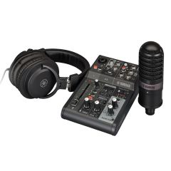 YAMAHA AG03MK2 LSPK | ชุดอุปกรณ์ไลฟ์สตรีม 3-ch Live Streaming mixer with USB audio interface, condenser microphone, headphones