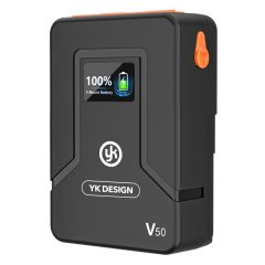 YK Design V50 V-mount Battery แบตเตอรี่ 3400 mAh 50Wh รองรับ PD Fast charge