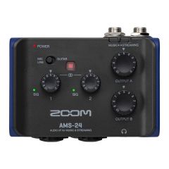 ZOOM AMS24 ออดิโออินเตอร์เฟส 2-in/4-out USB-C Audio Interface