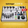 Behringer FLOW 8 | ดิจิตอลมิกเซอร์ 8-Input Digital Mixer with Bluetooth Audio and App Control, FX, USB/Audio Interface