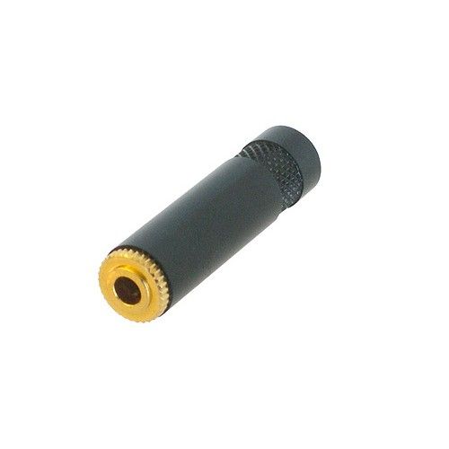 Neutrik NYS240BG Mini Phone Jack (.3.5mm) Stereo Cable Black Shell “ Gold Contact “