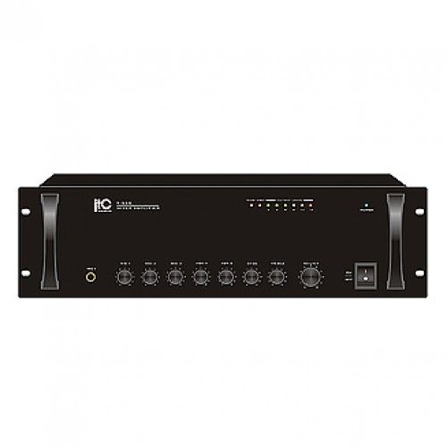 ITC Audio T-550 เพาเวอร์มิกเซอร์ 500 วัตต์ 3 mic, 2 aux, 100V/70V and 4-16ohms
