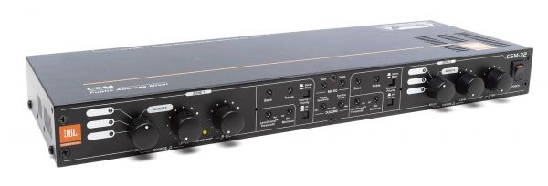 JBL CSM-32 | มิกเซอร์ 3 x 2 Stereo Public Address Mixer