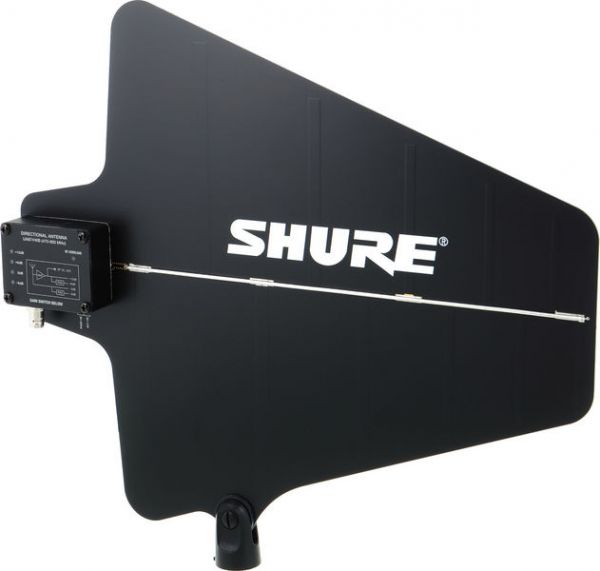 SHURE UA874 WB | แผงรับสัญญาณคลื่นไมโครโฟนไร้สาย Active Directional Antenna UHF range for Shure BLX-R, U, UC, ULX, QLXD Series receivers